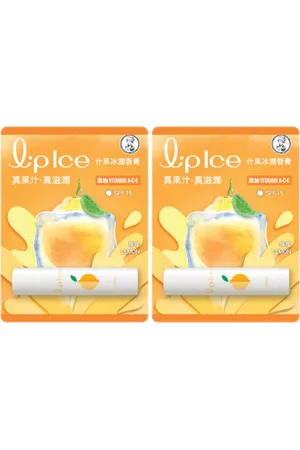 Rohto Mentholatum LipIce Lip Balm - 1pc - Lemon (2ea) Set