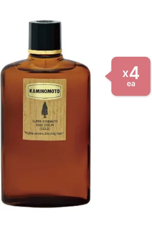 KAMINOMOTO [Oferta] - Super Strength Hair Serum Gold 4piezas Set