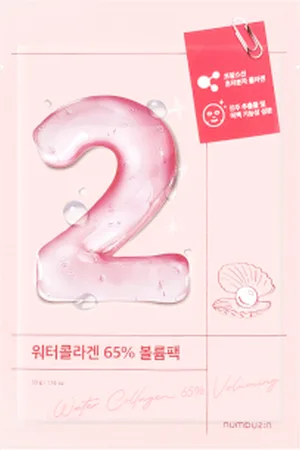 numbuzin No.2 Water Collagen 65% Voluming Sheet Mask - 33g*1pieza
