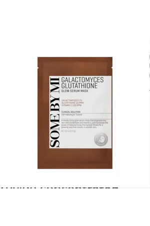 SOME BY MI Galactomyces Glutathione Glow Serum Mask - 1pieza