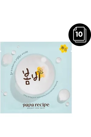 PAPA RECIPE Bombee Moisturizing Hyaluronic Acid Mask Pack - 10piezas
