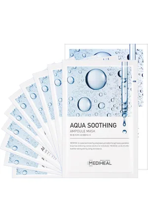 Mediheal Aqua Soothing Ampoule Mask - 10piezas