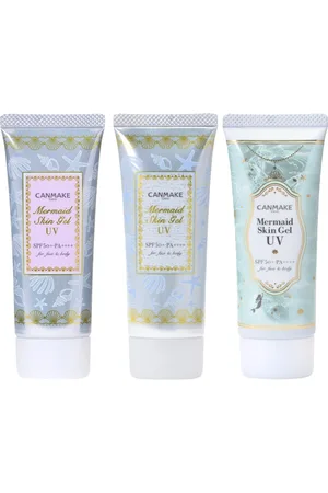 CANMAKE Mermaid Skin Gel Set (01 Clear & 02 White & C01 Mint)