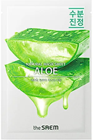 The SAEM Natural Mask Sheet - Aloe - 1pieza