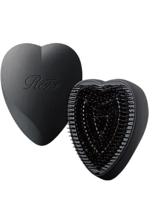 ReFa Heart Brush Ray RS-AZ-03A - 1pieza - Mat Black
