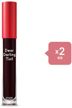 étude [Oferta] - Dear Darling Water Gel Tint - RD302 Dracula Red/5g (2ea) Set