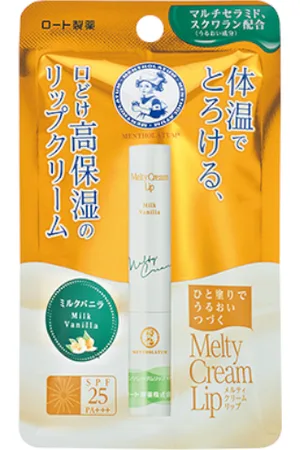 Rohto Mentholatum Melty Cream Lip SPF25/PA+++ - Milk Vanilla
