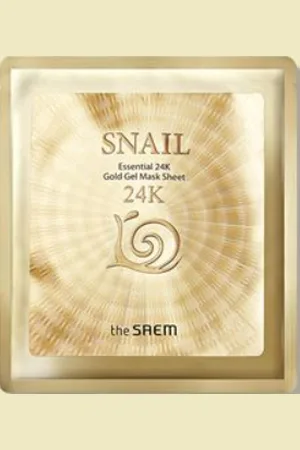 The SAEM Snail Essential 24K Gold Gel Mask Sheet - 30g