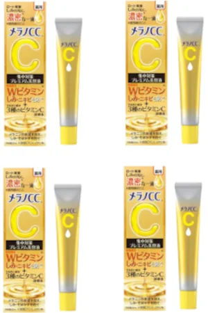 Rohto Mentholatum Melano CC Premium Brightening Essence (Japan Version) - 20ml (4ea) Set