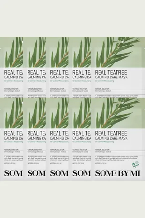 SOME BY MI Real Teatree Calming Care Mask - 10piezas