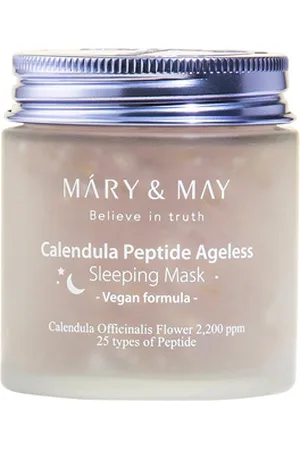 Mary&May Calendula Peptide Ageless Sleeping Mask - 110g