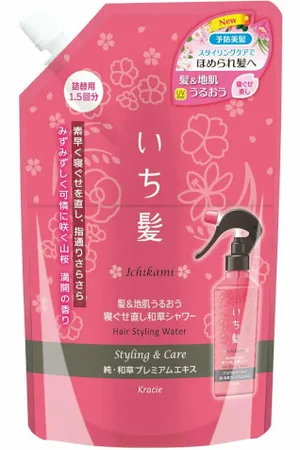 Kracie Ichikami Hair Styling Water Refill - 375ml