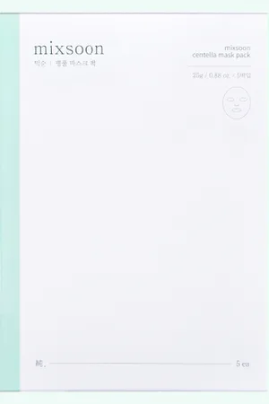 Mixsoon Centella Mask Pack - 25g*5piezas