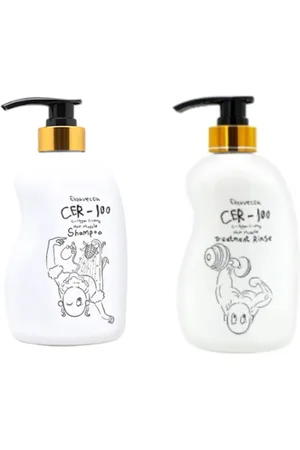 ELIZAVECCA CER-100 Collagen Coating Hair Muscle Shampoo Set