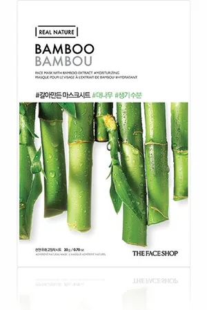 The Face Shop [OFERTA] - Real Nature Face Mask - Bamboo - 1pieza