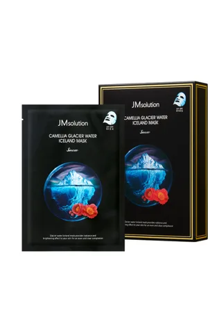 JMsolution JM SOLUTION - Camellia Glacier Water Iceland Mask Snow - 10piezas