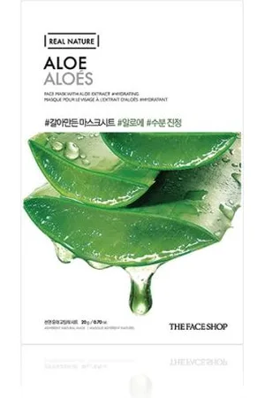The Face Shop Real Nature Face Mask - Aloe - 1pieza