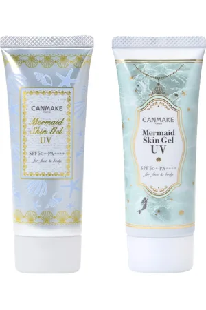 CANMAKE Mermaid Skin Gel Set (02 White & C01 Mint)