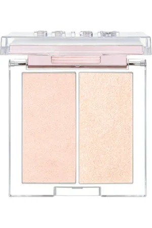 Clio Prism Highlighter Duo - 2.8g*2 - 01 Cream Fizz