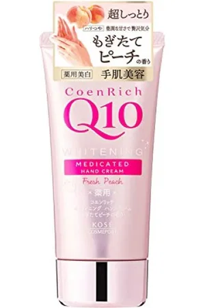 Kose [Oferta] - Coenrich Q10 Medicated Hand Cream - Fresh Peach - 80g