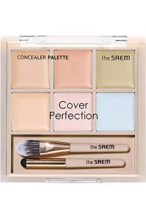 The SAEM Cover Perfection Concealer Palette - 12g - 02 Cover & Light