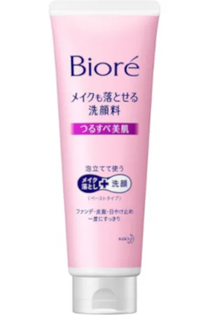 Kao Biore Makeup Remover Facial Cleanser For Smooth - 210g