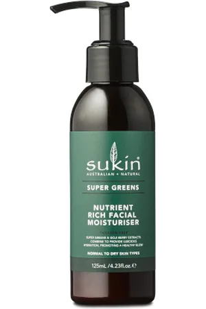 Sukin Super Greens Nutrient Rich Facial Moisturizer - 125ml