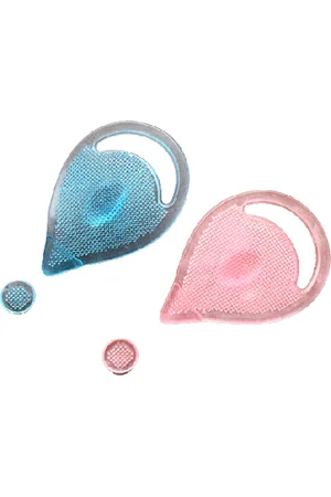 MsBlossom Silicone Pore Cleansing Pad - 1pieza - Pink/Blue (Color Chosen at Random)