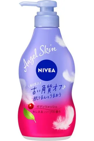 NIVEA Japan Angel Skin Body Wash Blackcurrant & Herb Scent - 480ml