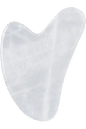MissLady Scraping Board Gua Sha Massage Tool (Heart-shaped) - 1pc - White