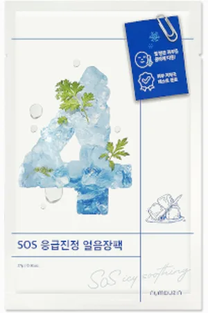 numbuzin No.4 Icy Soothing Sheet Mask - 27g*1pieza