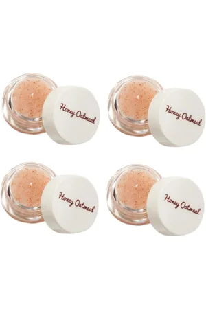 The SAEM Honey Oatmeal Lip Scrub - 7ml (4ea) Set