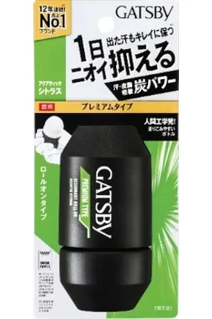 Mandom Gatsby Premium Type Deodorant Roll-on - 60ml - Aquatic Citrus
