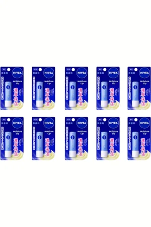 NIVEA Japan Moisture Lip Unscented - 3.9g (10ea)