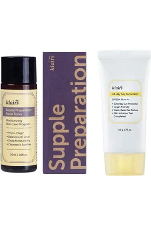 Dear, Klairs Dear; Klairs Supple Preparation Facial Toner - 30ml + All-day Airy Sunscreen SPF50+ PA++++ - 50g (1ea) Set