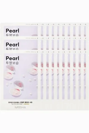 Missha Airy Fit Sheet Mask - Pearl - 1pc (30ea) Set