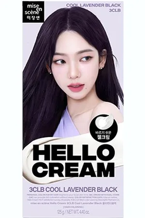 miseenscéne Hello Cream (2024 New Version) - 120g - 3CLB Cool Lavender Black