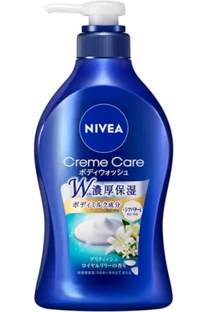 NIVEA Japan Cream Care Body Wash British Royal Lily Scent - 480ml