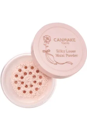 CANMAKE Silky Loose Moist Powder SPF23 PA++ - 6g - P01 Luster Pink