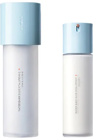 LANEIGE Water Bank Blue Hyaluronic Essence Toner - 160ml (1ea)+ Emulsion - 120ml (1ea) For Normal To Dry Skin Set