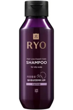 Ryo Hair Hair Loss Expert Care 9EX Shampoo - For Oily Scalp - 180ml