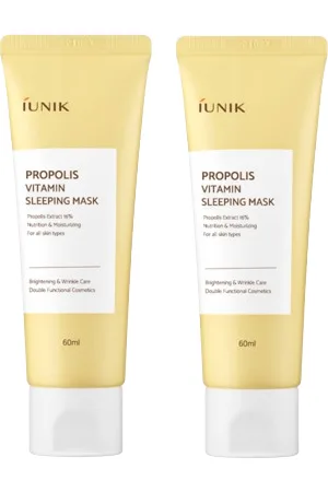 iUnik Propolis Vitamin Sleeping Mask - 60ml (2ea) Set