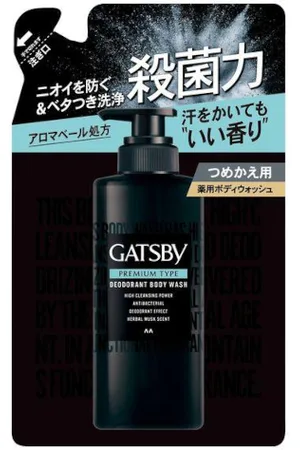 Mandom Gatsby Premium Type Deodorant Body Wash Refill - 320ml
