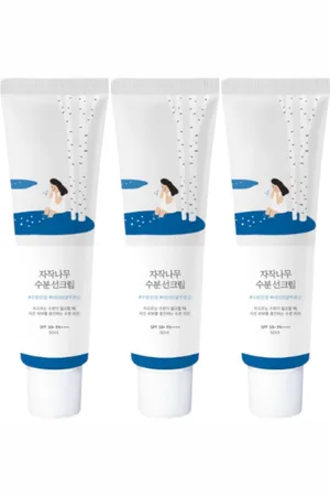 Round Lab Birch Juice Moisturizing Sun Cream (3ea) Set