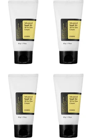 COSRX Advanced Snail 92 All In One Cream Tube - 50g (4ea) Set