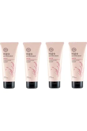 The Face Shop Rice Water Bright Foaming Cleanser - 300ml (4ea) Set