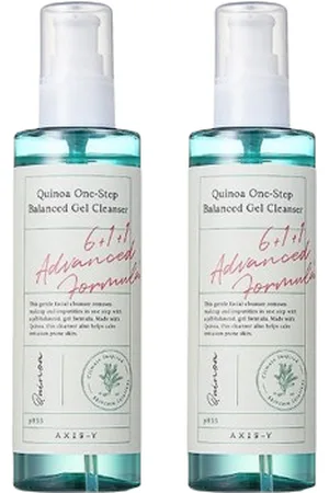 AXIS-Y Quinoa One Step Balanced Gel Cleanser - 180ml (2ea) Set