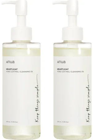 ANUA Heartleaf Pore Control Cleansing Oil - 200ml (2ea) Set