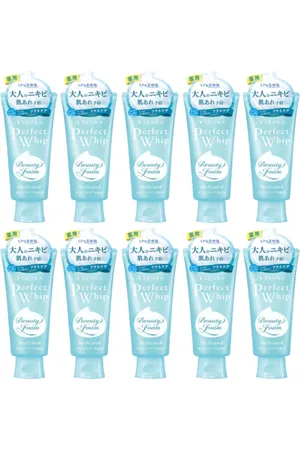 Shiseido Senka Perfect Whip White Clay (2023 Version) - 120g (10ea) Set