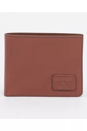 Superdry Cartera plegable de piel NYC